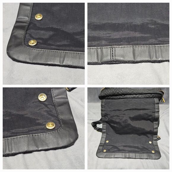 Petunia Pickle Bottom Convertible Backpack Tote Diaper Bag Black Floral Quilted - Picture 10 of 16